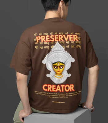 Maa's essence oversized tee,