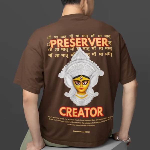 Maa's essence oversized tee,